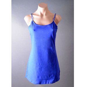 Royal Blue Womens Spaghettis Strap Plus Size TOP Basic Layering Camisole XL 3XL